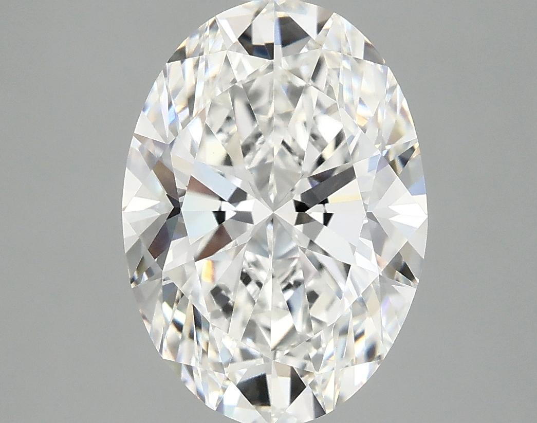 3.95 Carat Oval Shaped Ideal Cut VVS2 IGI Certified Lab Grown Diamond