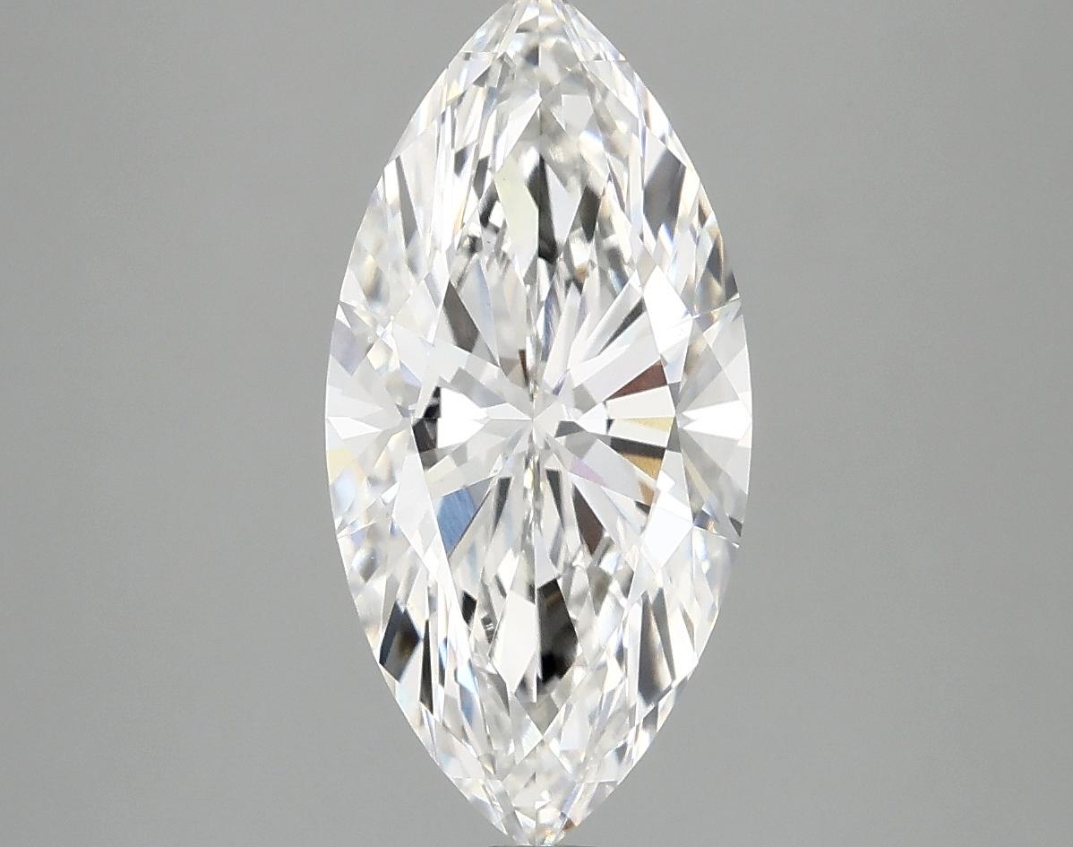 2.57 Carat Marquise Shaped Excellent Cut VS1 IGI Certified Lab Grown Diamond