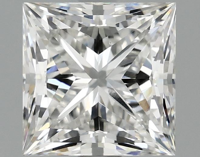 1.57 Carat Princess Shaped Ideal Cut VVS2 IGI Certified Lab Grown Diamond