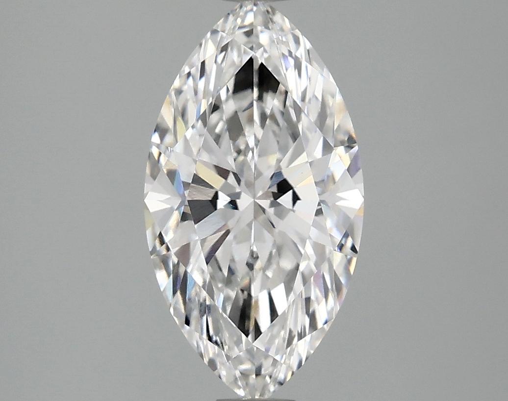 2.02 Carat Marquise Shaped Excellent Cut VVS2 IGI Certified Lab Grown Diamond