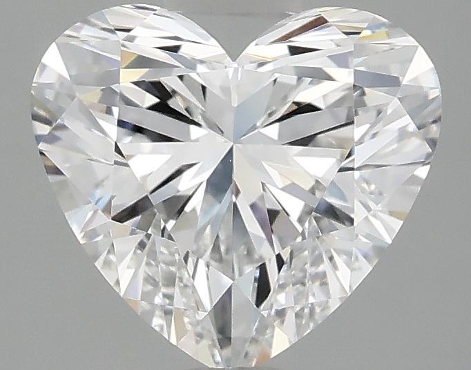 2.08 Carat Heart Shaped Ideal Cut VVS2 IGI Certified Lab Grown Diamond