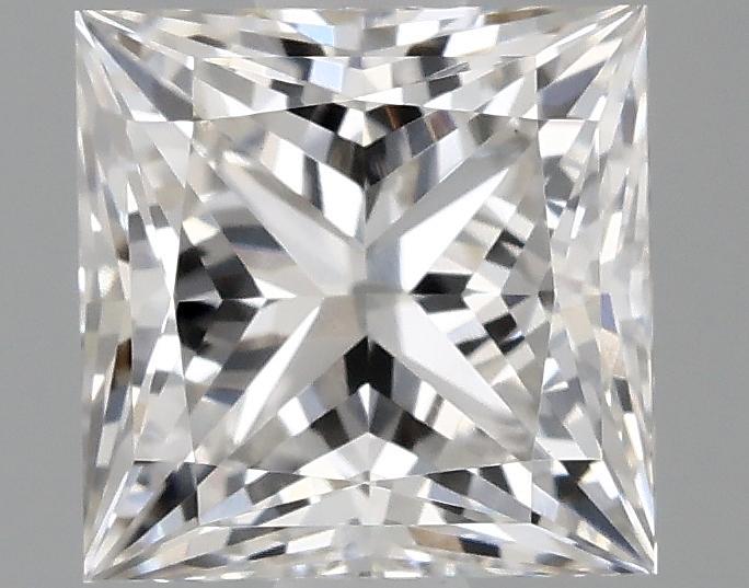 1.07 Carat Princess Shaped Ideal Cut VVS2 IGI Certified Lab Grown Diamond
