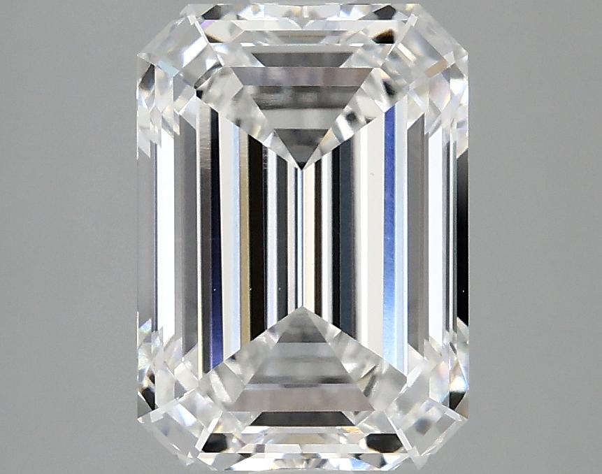 3.09 Carat Emerald Shaped Ideal Cut VS1 IGI Certified Lab Grown Diamond