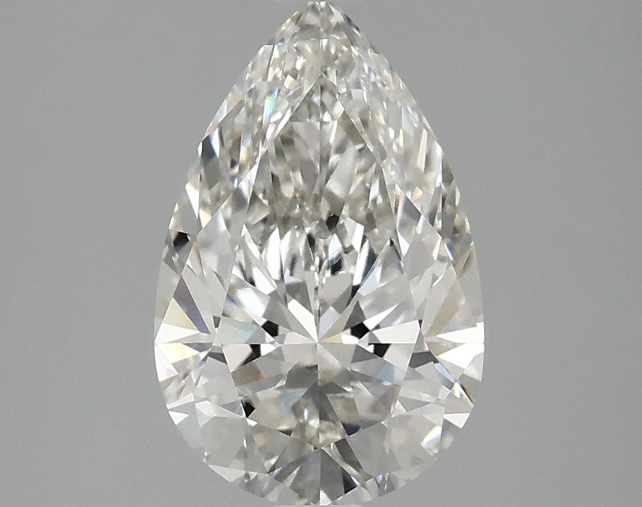 2.04 Carat Pear Shaped Ideal Cut VVS2 IGI Certified Lab Grown Diamond