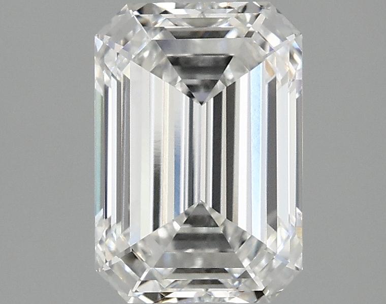 2.09 Carat Emerald Shaped Ideal Cut VVS2 IGI Certified Lab Grown Diamond