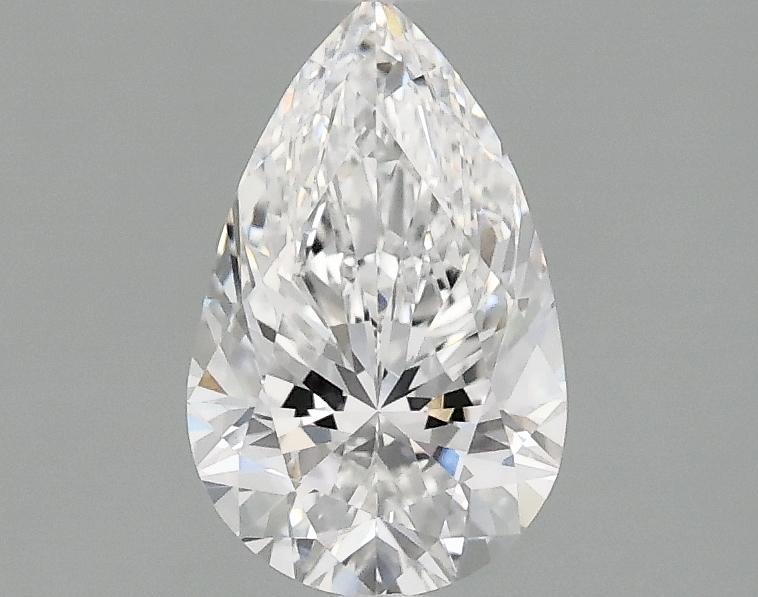 1.05 Carat Pear Shaped Ideal Cut VVS2 IGI Certified Lab Grown Diamond