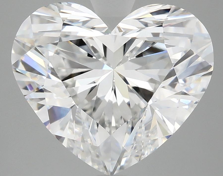 5.1 Carat Heart Shaped Ideal Cut VVS2 IGI Certified Lab Grown Diamond