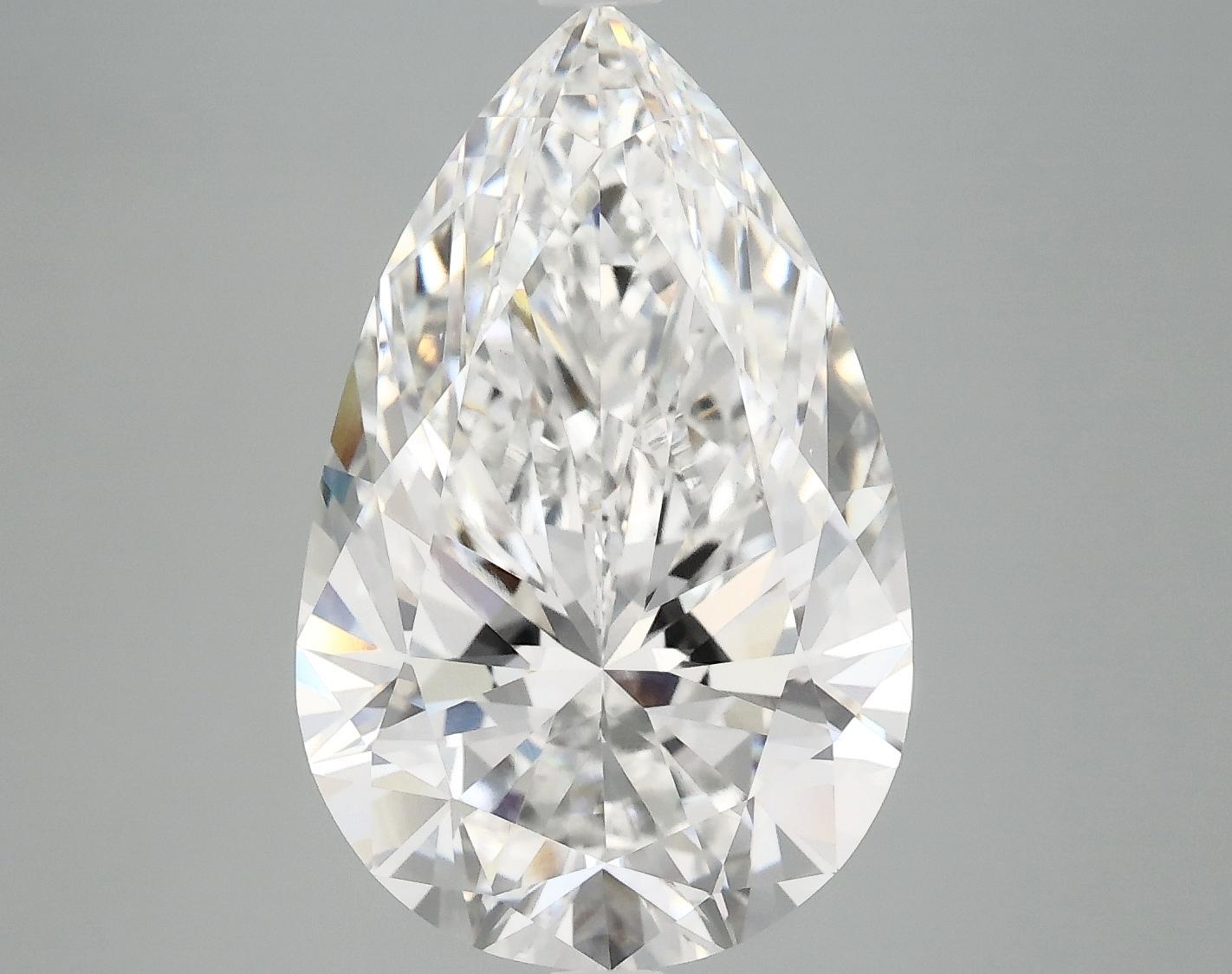 6.48 Carat Pear Shaped Ideal Cut VS1 IGI Certified Lab Grown Diamond