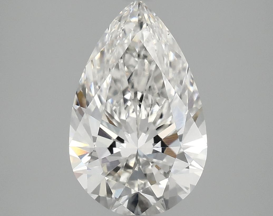 2.57 Carat Pear Shaped Ideal Cut VS1 IGI Certified Lab Grown Diamond