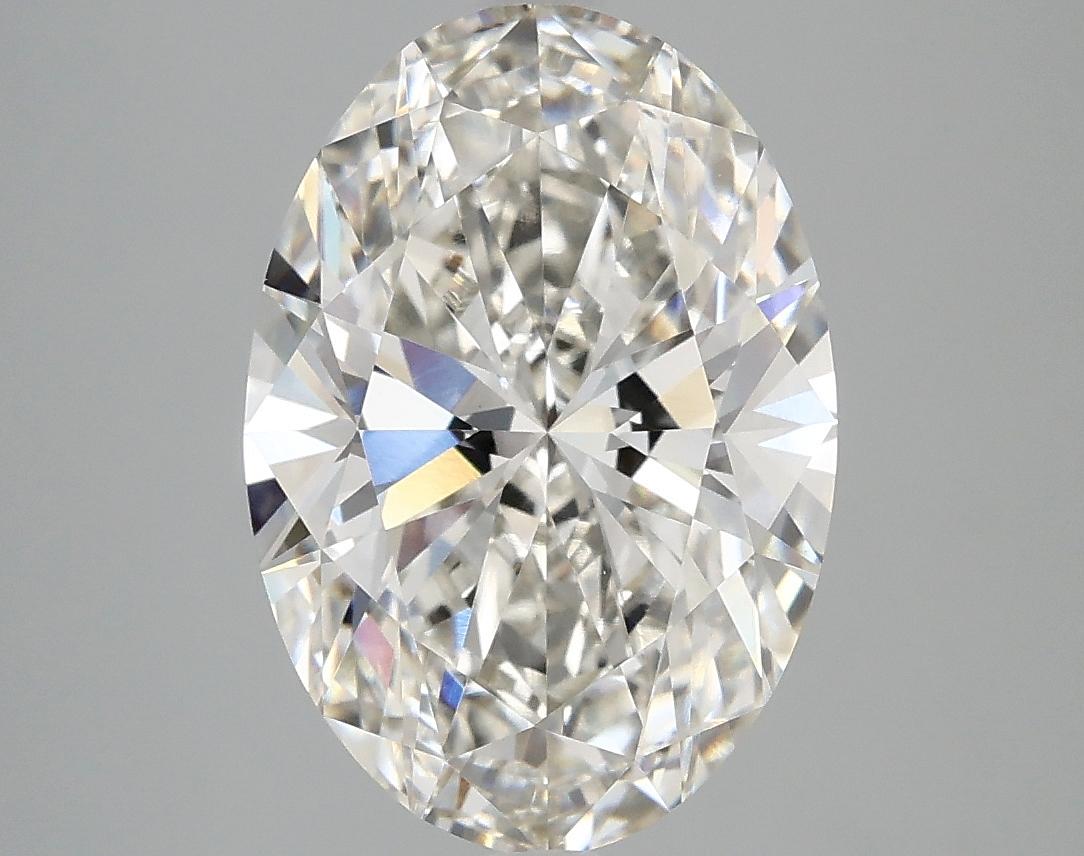 3.84 Carat Oval Shaped Ideal Cut VVS2 IGI Certified Lab Grown Diamond