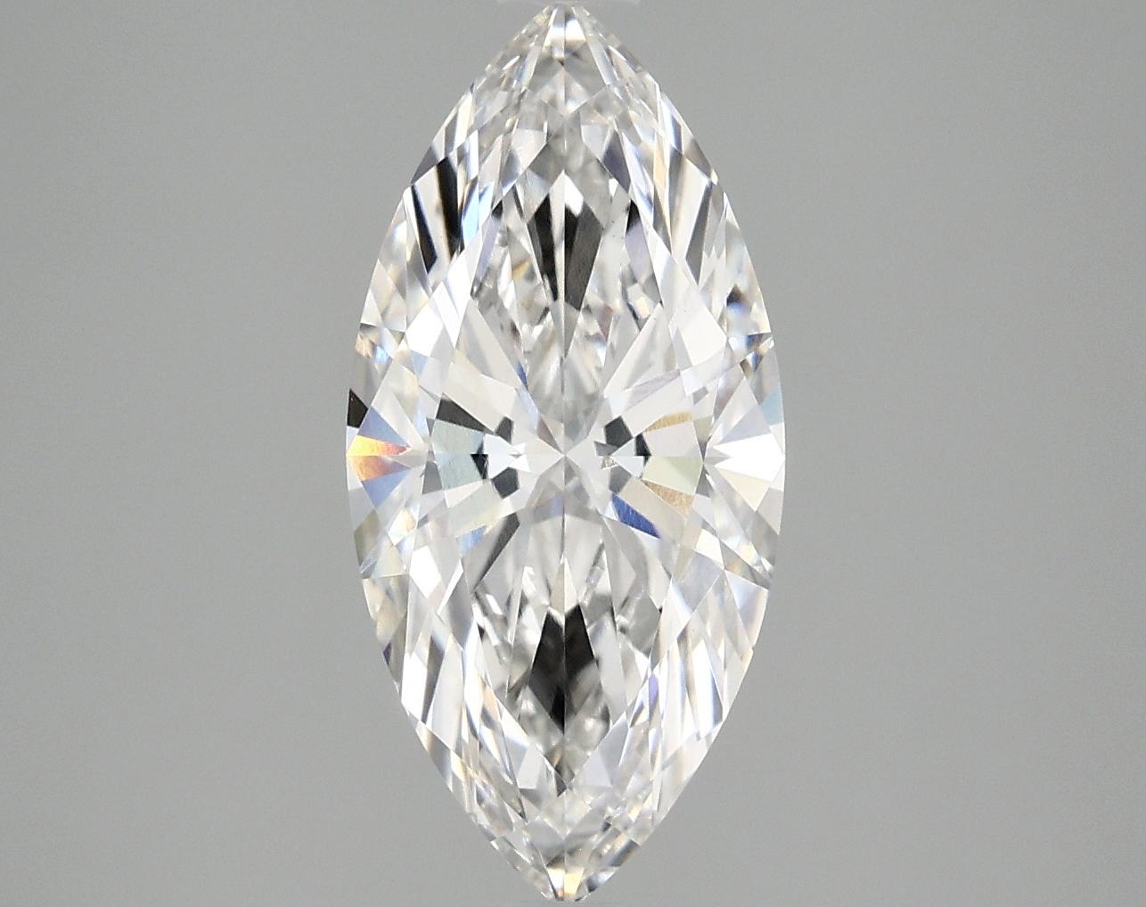 2.36 Carat Marquise Shaped Excellent Cut VS1 IGI Certified Lab Grown Diamond