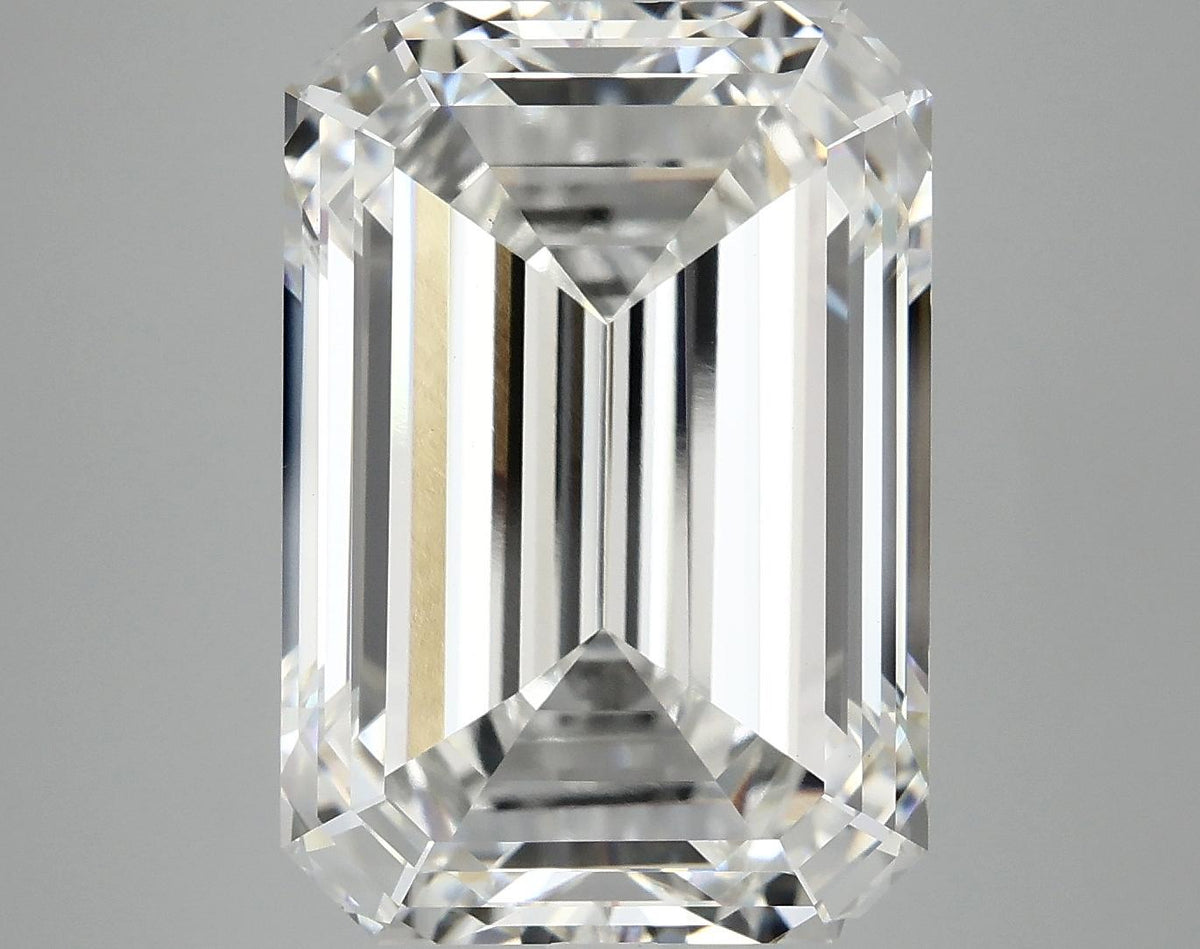12.23 Carat Emerald Shaped Ideal Cut VS1 IGI Certified Lab Grown Diamond