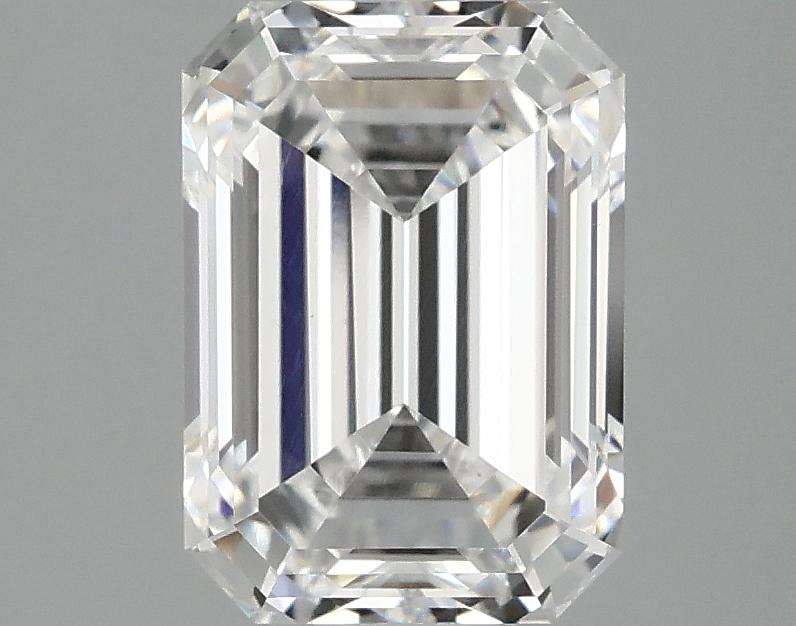2.52 Carat Emerald Shaped Ideal Cut VVS2 IGI Certified Lab Grown Diamond