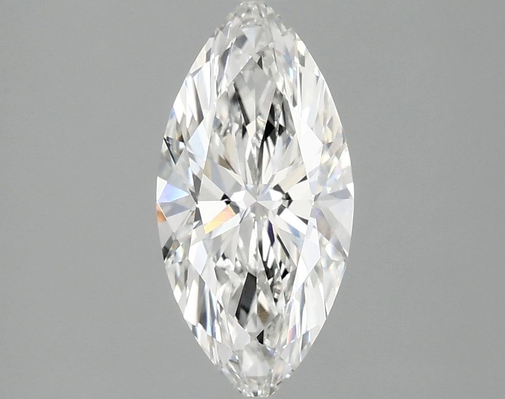 1.28 Carat Marquise Shaped Excellent Cut VVS2 IGI Certified Lab Grown Diamond
