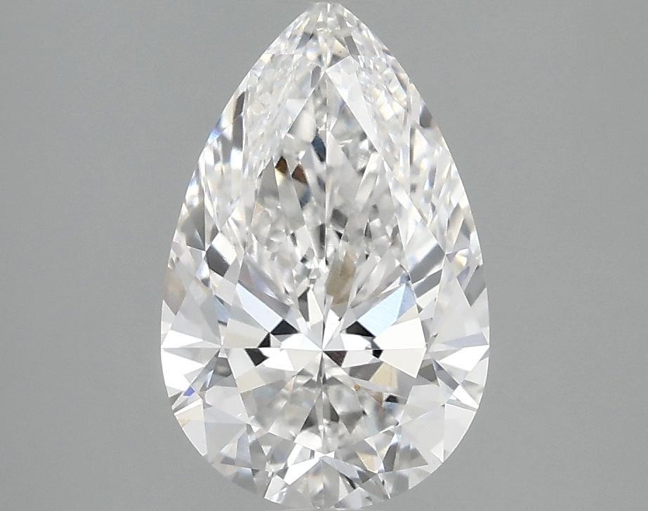 1.92 Carat Pear Shaped Ideal Cut VVS2 IGI Certified Lab Grown Diamond