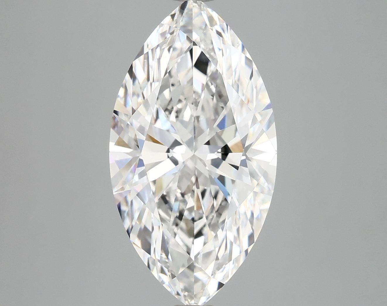 3.8 Carat Marquise Shaped Excellent Cut VS1 IGI Certified Lab Grown Diamond