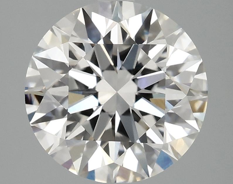 3.09 Carat Round Shaped Excellent Cut VVS2 IGI Certified Lab Grown Diamond
