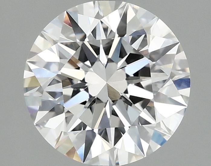 2.03 Carat Round Shaped Excellent Cut VVS2 IGI Certified Lab Grown Diamond