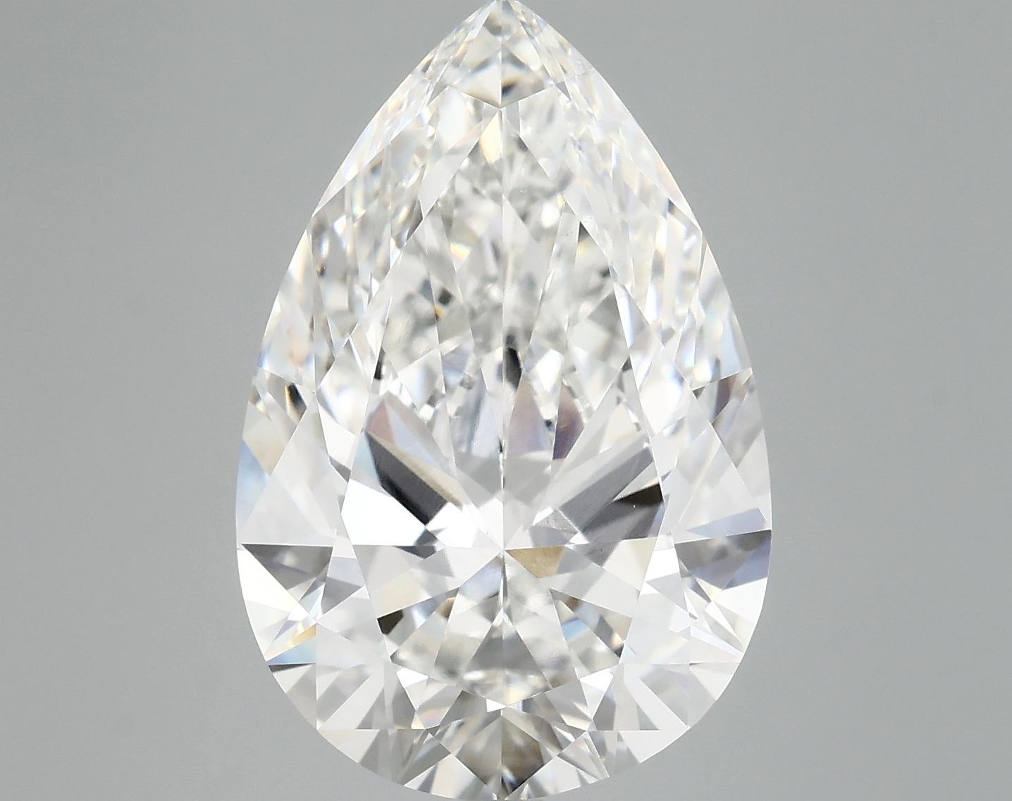 7.19 Carat Pear Shaped Excellent Cut VS1 IGI Certified Lab Grown Diamond