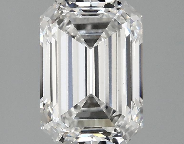 2.54 Carat Emerald Shaped Ideal Cut VS1 IGI Certified Lab Grown Diamond