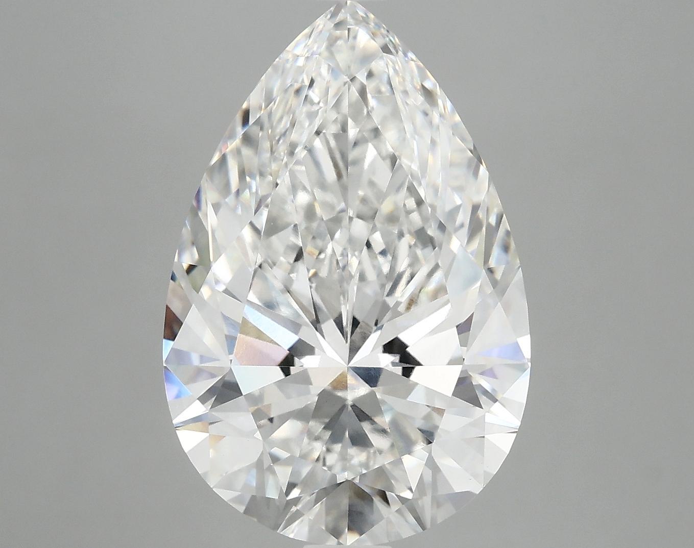 6.93 Carat Pear Shaped Excellent Cut VS1 IGI Certified Lab Grown Diamond