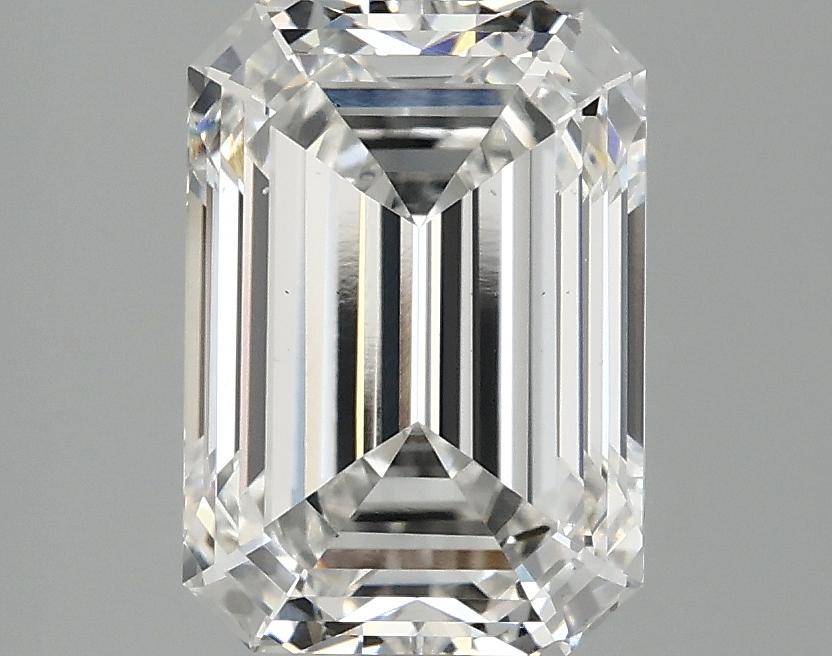 3.04 Carat Emerald Shaped Ideal Cut VS2 IGI Certified Lab Grown Diamond