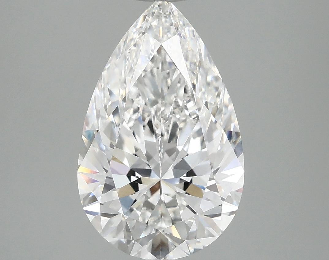 3.05 Carat Pear Shaped Ideal Cut VS1 IGI Certified Lab Grown Diamond