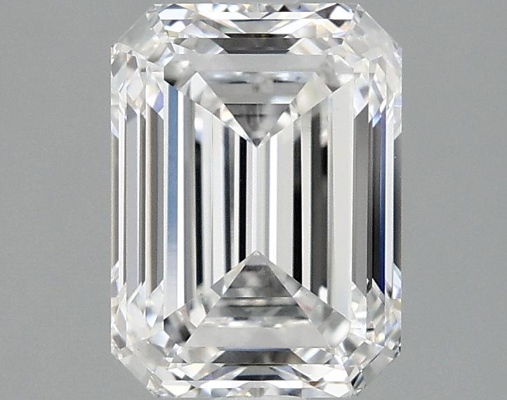2.0 Carat Emerald Shaped Excellent Cut VVS2 IGI Certified Lab Grown Diamond