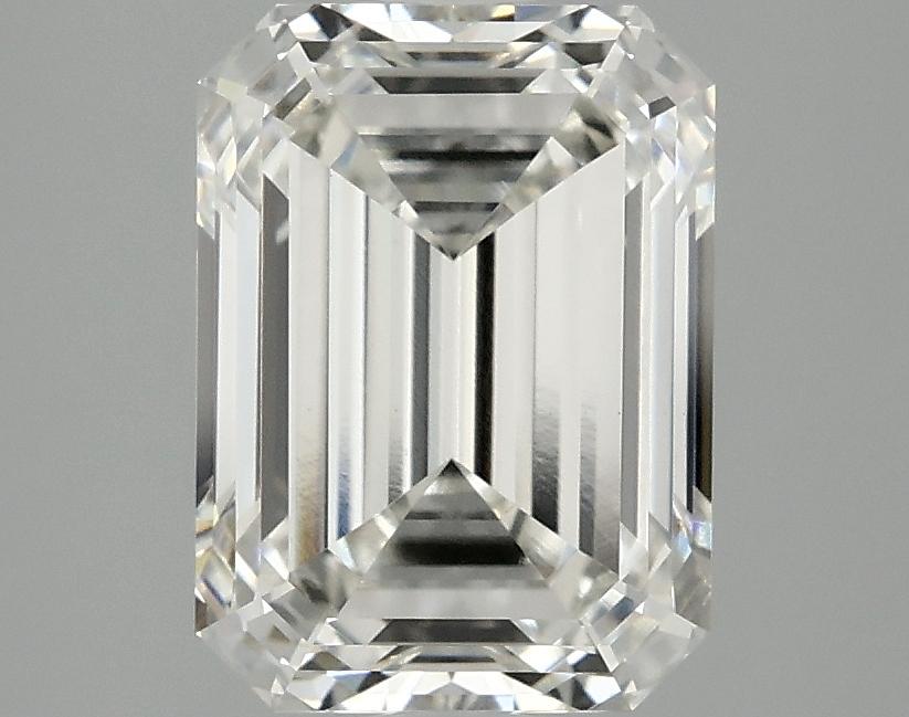 3.03 Carat Emerald Shaped Excellent Cut VVS2 IGI Certified Lab Grown Diamond