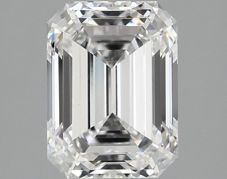 2.42 Carat Emerald Shaped Excellent Cut VS1 IGI Certified Lab Grown Diamond