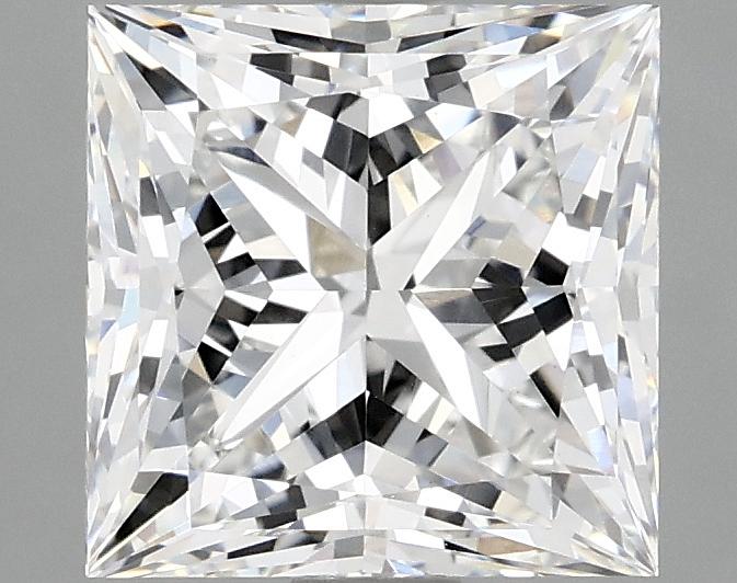3.05 Carat Princess Shaped Ideal Cut VVS2 IGI Certified Lab Grown Diamond