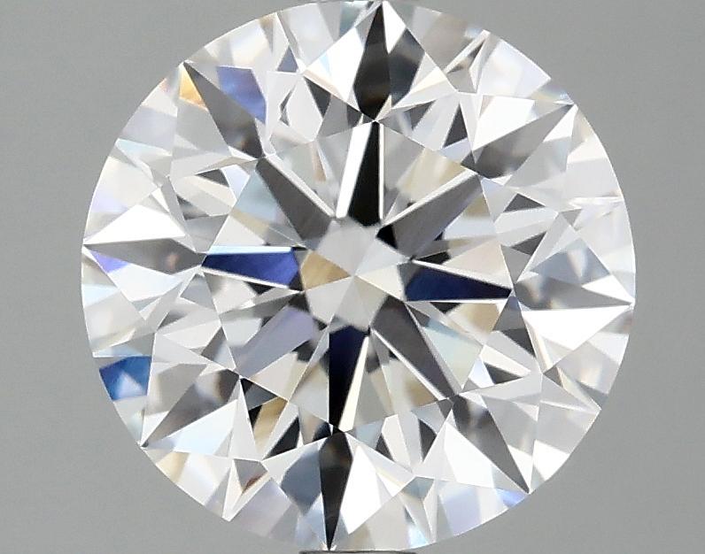 3.05 Carat Round Shaped Excellent Cut VVS2 IGI Certified Lab Grown Diamond