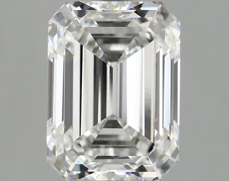 2.5 Carat Emerald Shaped Excellent Cut VS1 IGI Certified Lab Grown Diamond