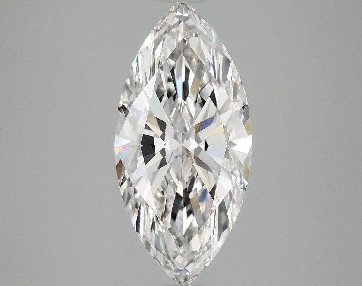 3.02 Carat Marquise Shaped Excellent Cut VS1 IGI Certified Lab Grown Diamond