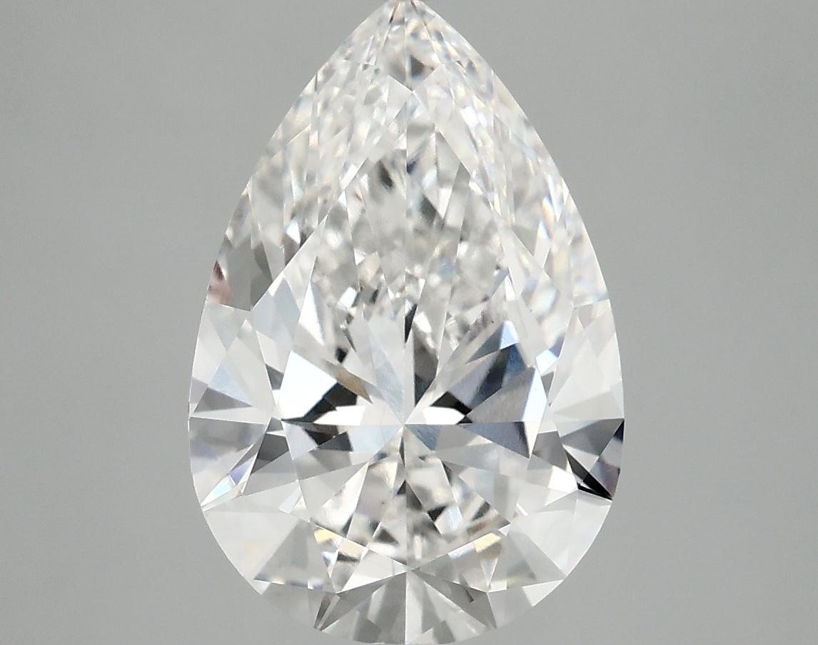 3.94 Carat Pear Shaped Excellent Cut VS1 IGI Certified Lab Grown Diamond