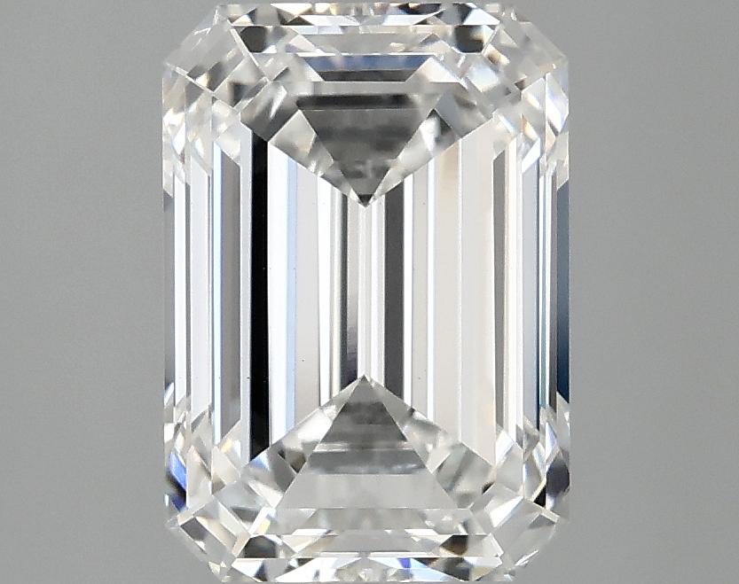 3.08 Carat Emerald Shaped Ideal Cut VS1 IGI Certified Lab Grown Diamond