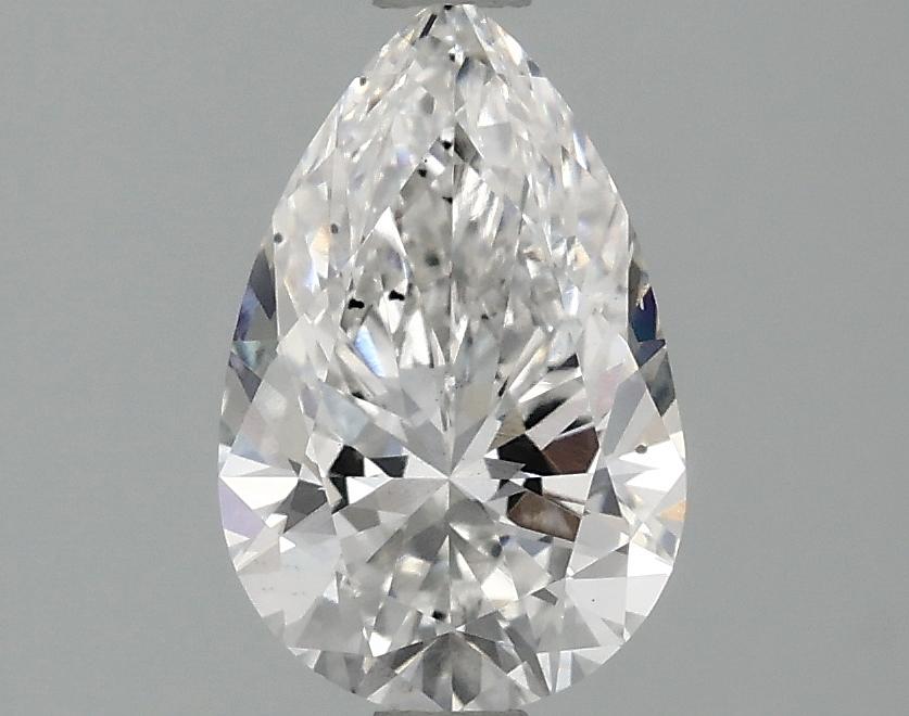 1.46 Carat Pear Shaped Ideal Cut SI1 IGI Certified Lab Grown Diamond