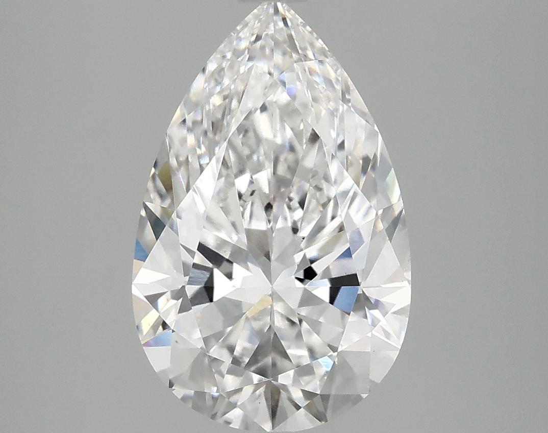 3.06 Carat Pear Shaped Ideal Cut VS1 IGI Certified Lab Grown Diamond