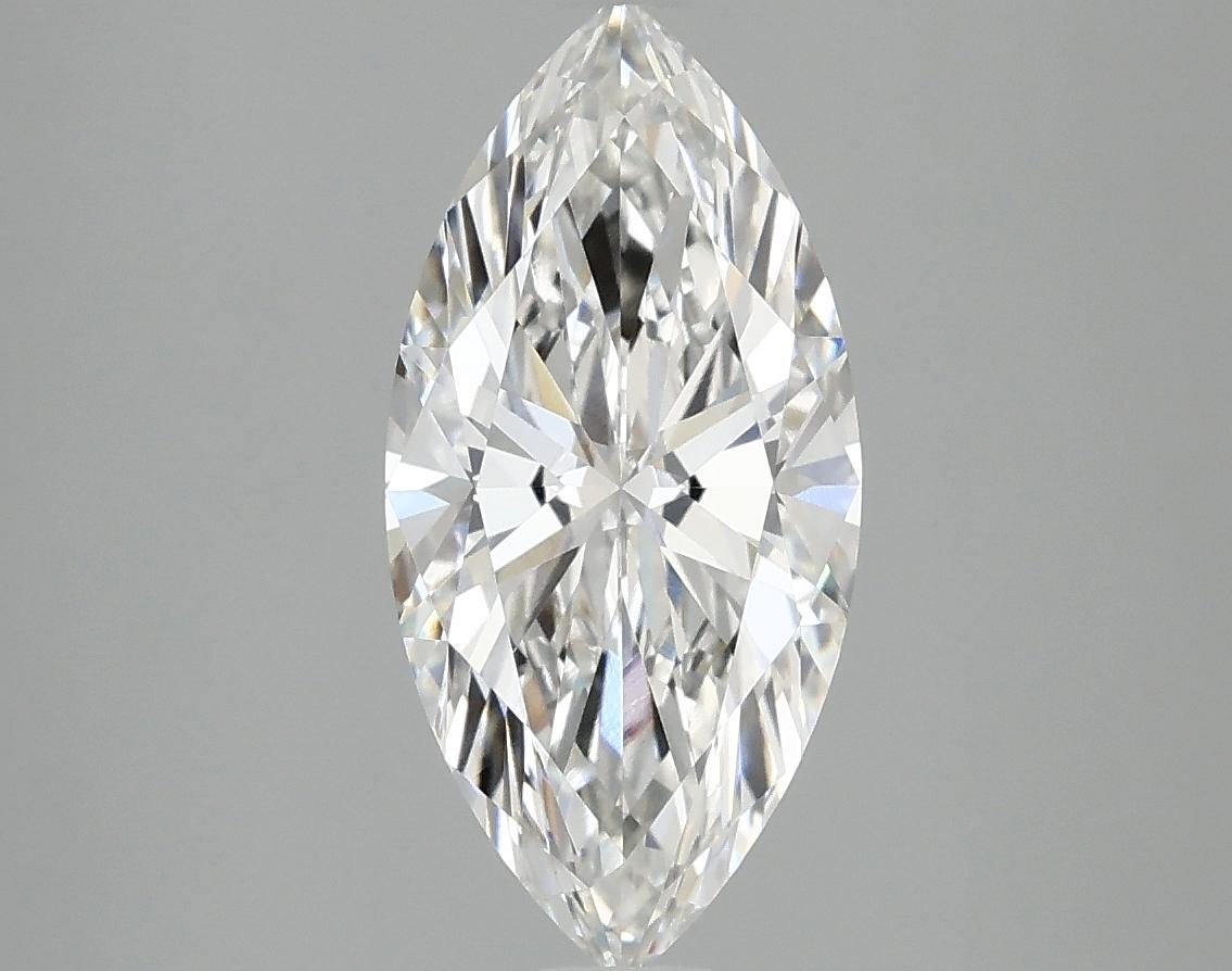 1.98 Carat Marquise Shaped Excellent Cut VVS2 IGI Certified Lab Grown Diamond