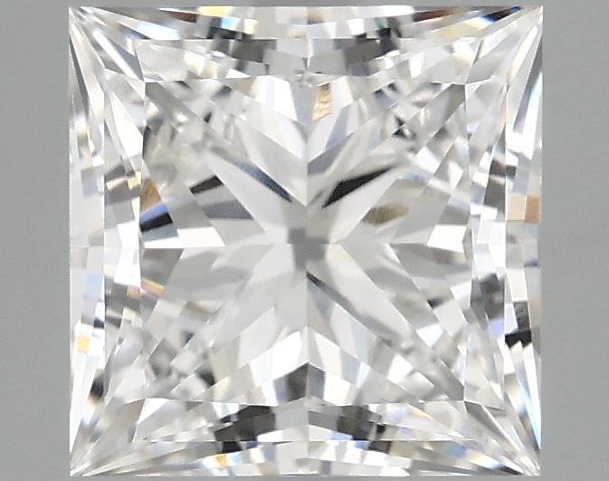 2.01 Carat Princess Shaped Ideal Cut VVS2 IGI Certified Lab Grown Diamond