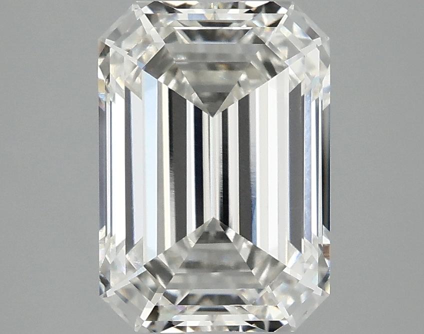 3.08 Carat Emerald Shaped Ideal Cut VS1 IGI Certified Lab Grown Diamond