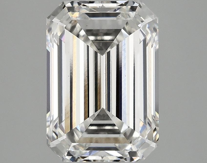 2.97 Carat Emerald Shaped Ideal Cut VS2 IGI Certified Lab Grown Diamond