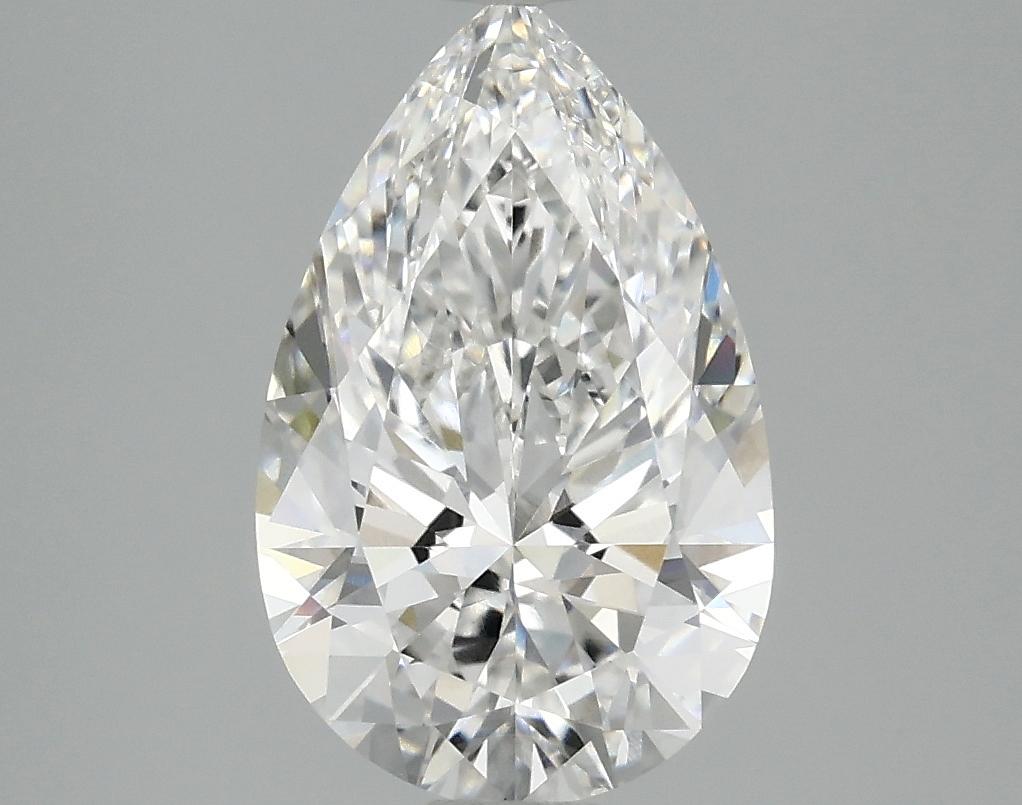 2.56 Carat Pear Shaped Ideal Cut VVS2 IGI Certified Lab Grown Diamond