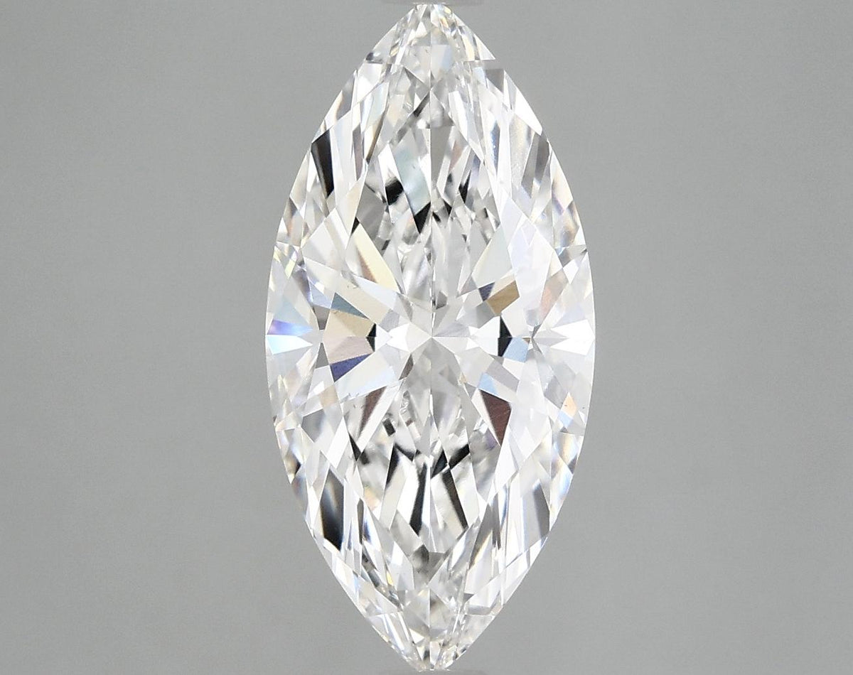3.05 Carat Marquise Shaped Excellent Cut VS1 IGI Certified Lab Grown Diamond