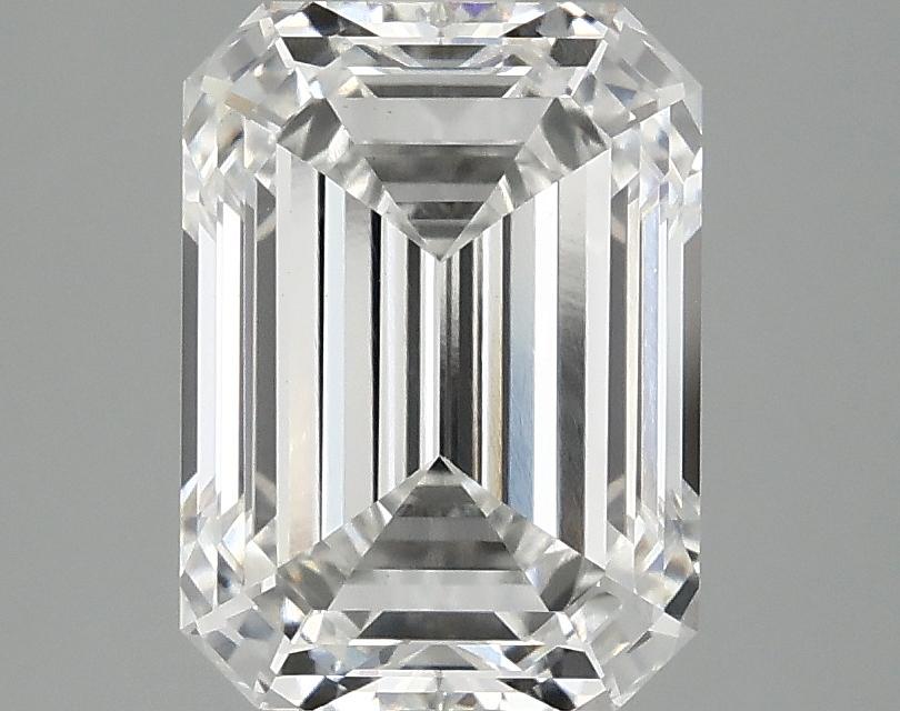 3.09 Carat Emerald Shaped Excellent Cut VS1 IGI Certified Lab Grown Diamond