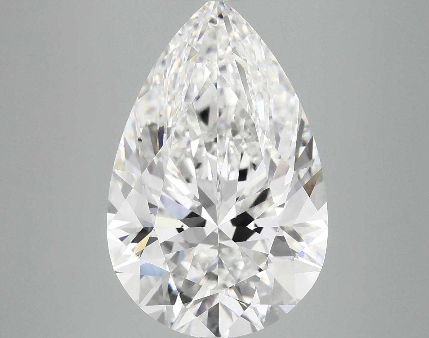 7.05 Carat Pear Shaped Ideal Cut VS1 IGI Certified Lab Grown Diamond