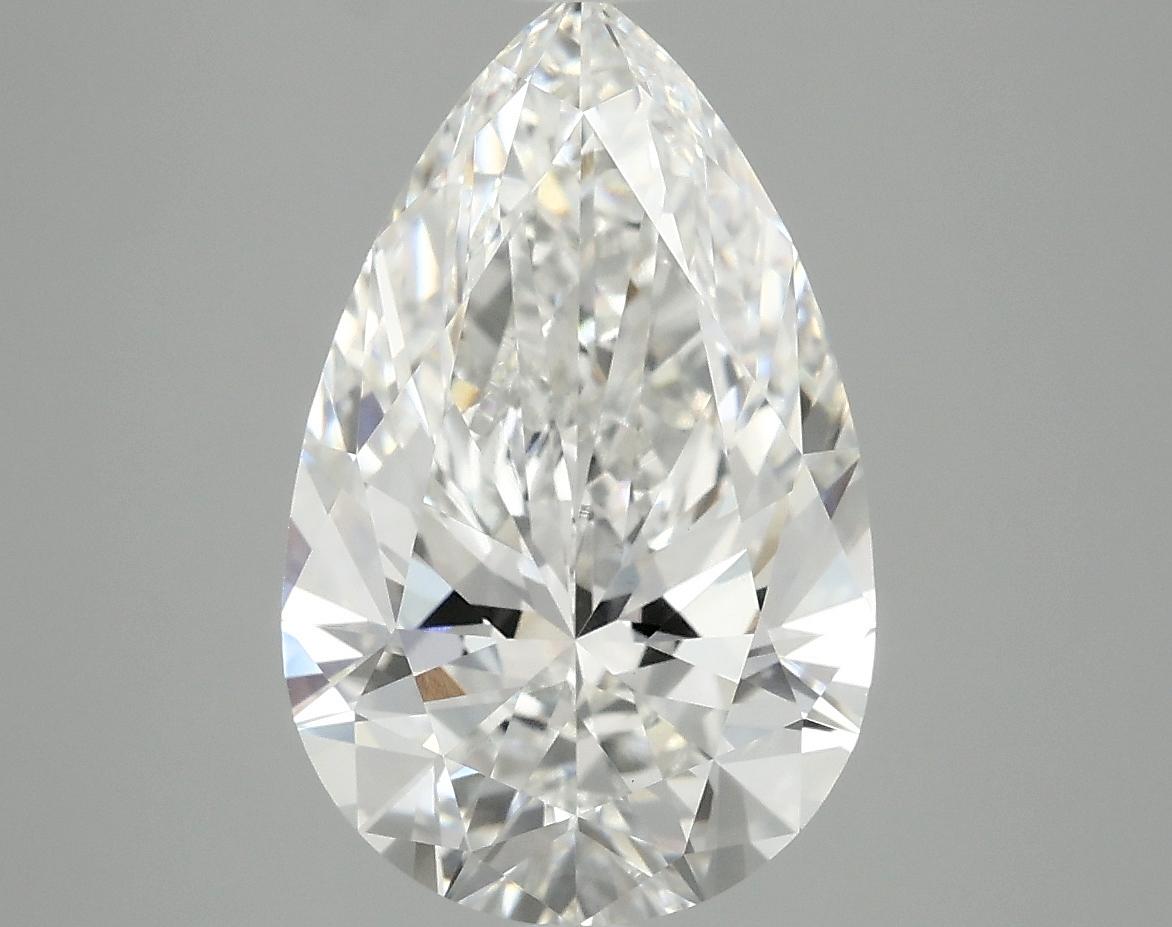4.0 Carat Pear Shaped Ideal Cut VVS2 IGI Certified Lab Grown Diamond