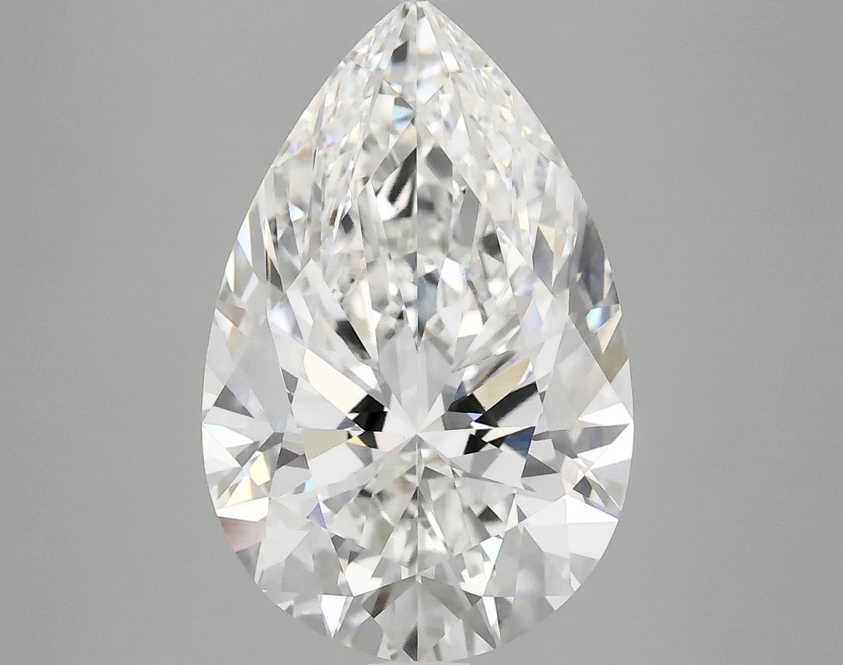 4.92 Carat Pear Shaped Ideal Cut VVS2 IGI Certified Lab Grown Diamond