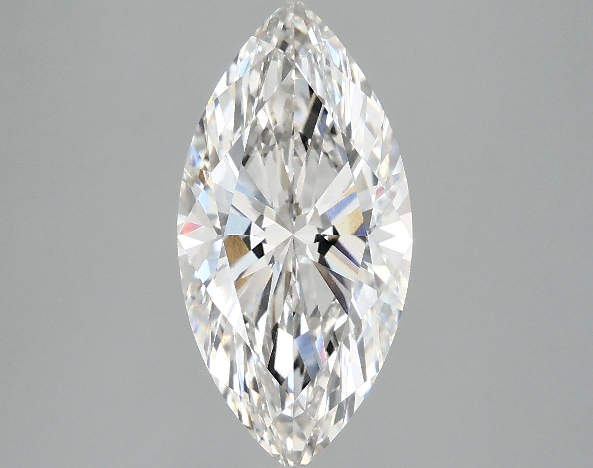 2.52 Carat Marquise Shaped Ideal Cut VS2 IGI Certified Lab Grown Diamond