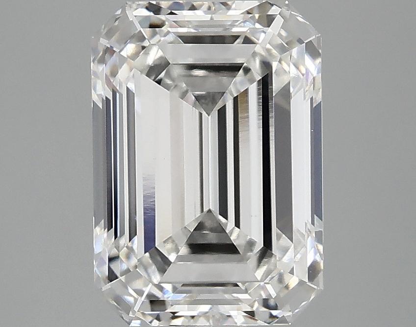 3.04 Carat Emerald Shaped Ideal Cut VS1 IGI Certified Lab Grown Diamond
